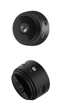 Mini Camera MRG M739, Wireless, Magnetica, Negru - 1
