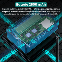 Mini camera supraveghere, 1080P, detectie miscare, baterie 2600mAh, DIY, telecomanda wireless, inregistrare in bucla - 7