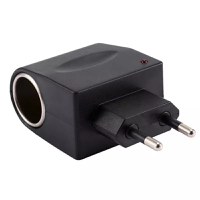 Mini convertor de tensiune 220 V la 12 V, Gonga® Negru - 3