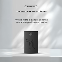Mini GPS 4G, Q10, fixare magnetica, pozitionare in timp real, control la distanta , autonomie 15 zile, standby 45 zile - 8