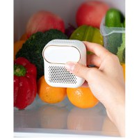 Mini Purificator portabil de aer cu ozon, GlowforHome, pana la 10 mp, LCD, 3600mAh, autonomie 36H, alb - 4