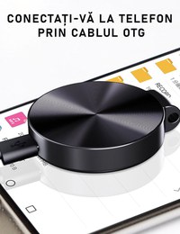 Mini reportofon breloc, S30, activare vocala, 8 GB - 3