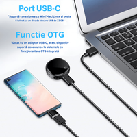 Mini reportofon digital cu activare vocala, Z13, memorie 32gb, 400 ore stocare - 6