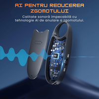 Mini Reportofon Portabil Magnetic, Activare Vocala, 16GB, Inregistrare pana la 192h – Zero Secrets - 6