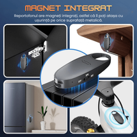 Mini Reportofon Portabil Magnetic, Activare Vocala, 16GB, Inregistrare pana la 192h – Zero Secrets - 7