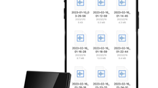 Mini Reportofon Z26 16GB Negru, Inregistrare pana la 192h, Activare Vocala, Magnet Dublu – ZeroSecrets