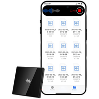 Mini Reportofon Z26 16GB Negru, Inregistrare pana la 192h, Activare Vocala, Magnet Dublu – ZeroSecrets - 1