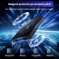 Mini Reportofon Z26 16GB Negru, Inregistrare pana la 192h, Activare Vocala, Magnet Dublu – ZeroSecrets - 6