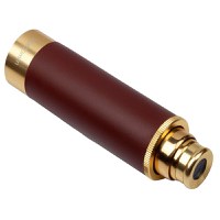 Mini-telescop IdeallStore®, Pirate Life, 25x30, auriu, 33.5 cm, husa piele inclusa - 7