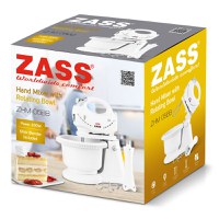 Mixer cu bol Zass ZHM 05 BB, alb - 5