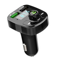 Modulator FM Bluetooth MRG MCS10, Handsfree, MP3 WMA, USB 3.1A, Display - 1