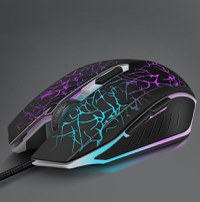 Mouse Gaming RGB MRG MX15, cu Fir, 6000 DPI, 7 culori, 7 Butoane, Negru - 4