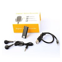 MP3 Player Spion Techstar® Mini8, Memorie Interna 8GB, Microfon Integrat, Inregistrare Audio, Acumulator - 7