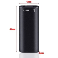 MP3 Player Spion Techstar® Mini8, Memorie Interna 8GB, Microfon Integrat, Inregistrare Audio, Acumulator - 10