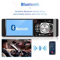 MP5 Player Techstar® 4012B, 1DIN, Ecran HD 4.1 inch, Comenzi Volan, Telecomanda, Bluetooth, USB, Negru - 3
