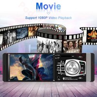 MP5 Player Techstar® 4012B, 1DIN, Ecran HD 4.1 inch, Comenzi Volan, Telecomanda, Bluetooth, USB, Negru - 7