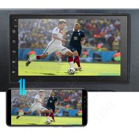 Navigatie Auto Multimedia Techstar® 7168, 2DIN, Android 8.1, 2 GB + 32 GB, GPS Radio, Wi-Fi, Display 7", Quad Core, MP - 9