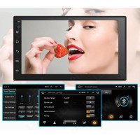 Navigatie Auto Multimedia Techstar® 7168, 2DIN, Android 8.1, 2 GB + 32 GB, GPS Radio, Wi-Fi, Display 7", Quad Core, MP - 4