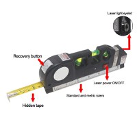Nivela cu Laser MRG MPRO3, cu Rigla, Ruleta, Boloboc - 3