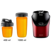 Nutriblender juicer Trisa Energy Boost 6928.8312, rosu-negru - 3