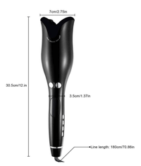 Ondulator rotativ profesional cu afisaj digital LCD Ceramic Rorting Curelr 1 - 1