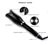 Ondulator rotativ profesional cu afisaj digital LCD Ceramic Rorting Curelr 1 - 5