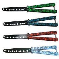 Pachet 4 cutite, de antrenament, otel inoxidabil, multicolor, 22 cm - 23