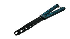 Pachet 4 cutite, de antrenament, otel inoxidabil, multicolor, 22 cm