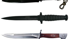 Pachet cutite Rambo, editie de colectie, otel inoxidabil, multicolor