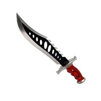 Pachet doua cutite de vanatoare, Bowie, otel inoxidabil, 38 cm, teaca inclusa - 7