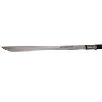 Pachet doua sabii de vanatoare, Shaolin Master, model baston, 87 cm, negru, teaca inclusa - 5