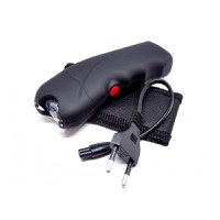 Pachet electrosoc TW 309, 2.5 mil V, 12 cm si  doua sprayuri paralizante NATO, propulsie jet, 90 ml - 2