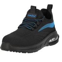 Pantofi de protectie, Reis, BN-WAVE, S1 PL SR FO, cu bombeu metalic Albastru - 4