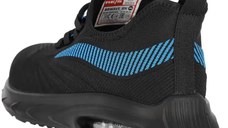 Pantofi de protectie, Reis, BN-WAVE, S1 PL SR FO, cu bombeu metalic Albastru