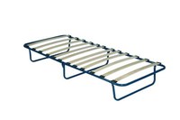 Pat pliabil Gloria, 80x190,12 lamele, saltea 4 cm, cadru metal - 1