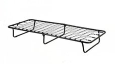 Pat pliabil Popey, 80x190 cu saltea 4 cm, cadru si  plasa metalica