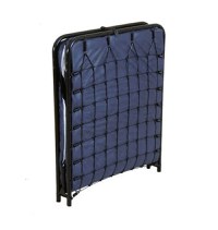 Pat pliabil Popey, 80x190 cu saltea 4 cm, cadru si  plasa metalica - 3