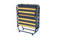 Pat pliabil Terry, 80x190,15 lamele, saltea 9 cm, cadru metal - 3
