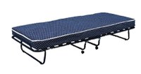 Pat pliabil Terry, 80x190,15 lamele, saltea 9 cm, cadru metal - 1