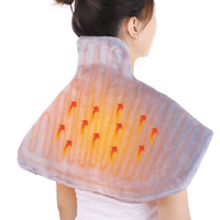 Patura Electrica cu Incalzire, 3 Nivele de Temperatura, Control din Telecomanda, pentru Gat, Umeri, Spate - 11