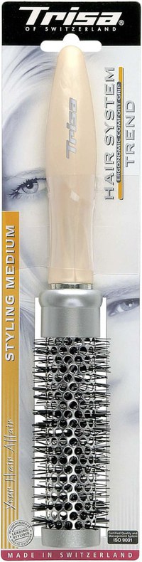 Perie pentru par Trisa Trend Autumn Styling Medium 559768, crem - 1