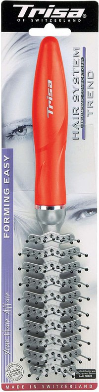 Perie pentru par Trisa Trend Spring Forming Air 561290, portocaliu - 1