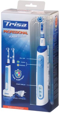 Periuta de dinti electrica Trisa Professional Plaque Clean 630969, albastru - 2