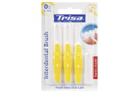 Periuta de dinti manuala interdentara flexibila Trisa Interdental Brush Iso 0, 0,6 mm 667927, yellow, galben - 1