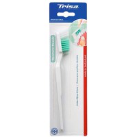 Periuta de dinti manuala pentru proteze dentare Trisa Denture Brush 597333, verde - 1