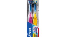 Periuta de dinti manuala Trisa Flexible Head3 Duo Medium 630438, multicolor