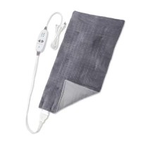 Perna electrica pentru masaj si ameliorarea durerilor, cu 3 trepte de incalzire si 3 de masaj, gri - 4