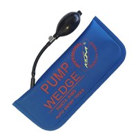 Perna pneumatica cu pompa manuala pentru deschiderea usii masinii Techstar® CDT-23, 28 x 12.5 cm, 100 kg/forta, Albastru - 5