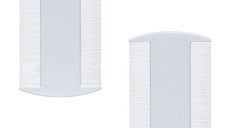 Pieptene paduchi, set 2 bucati, plastic, alb