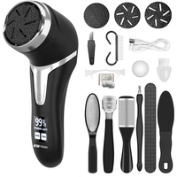 Pila electrica pentru talpi si calcaie IMA Trend, cu Aspirare, IPX 7, Display Digital, 1200 mAh USB, 3 role, 2200 rpm - 4